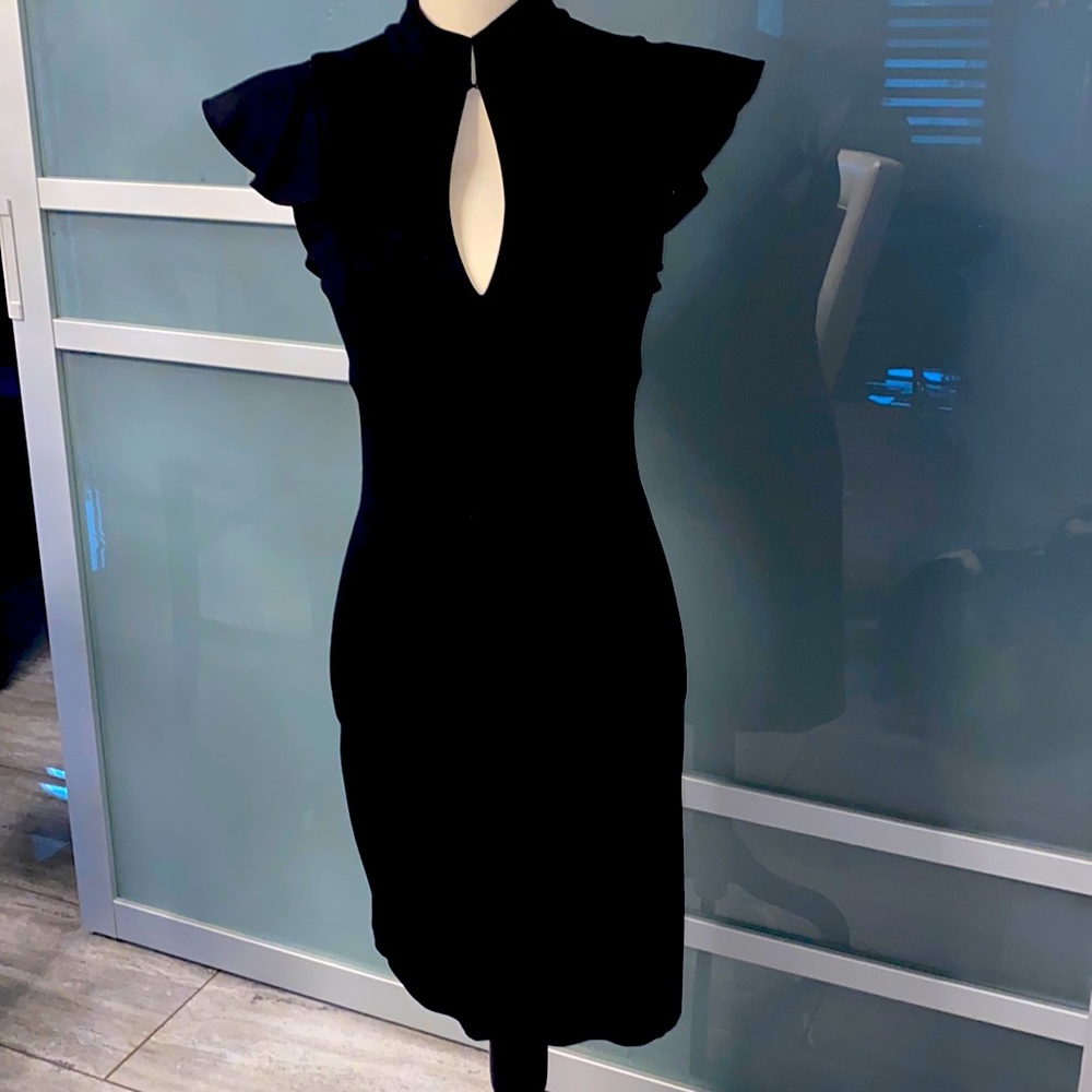 Babe bk cocktail dress, 2inch above the knee, size small!